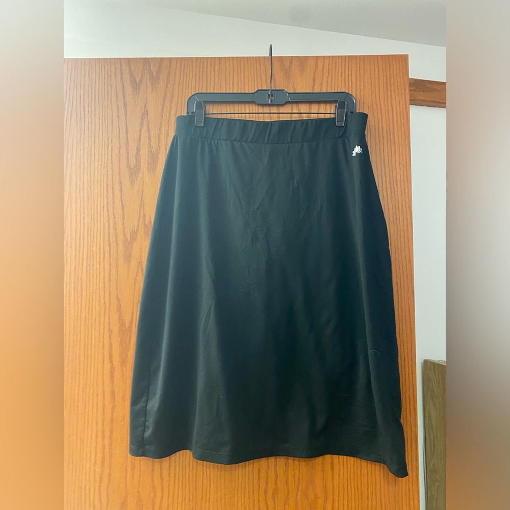 Black Snoga with shorts under